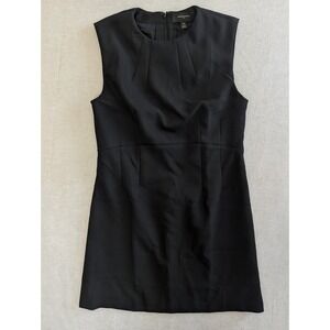 Black Sheath Dress Womens 12 Sleeveless Knee Length Career Banana Republic